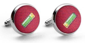 Shotgun Shells Club Tie: Cufflinks - Red