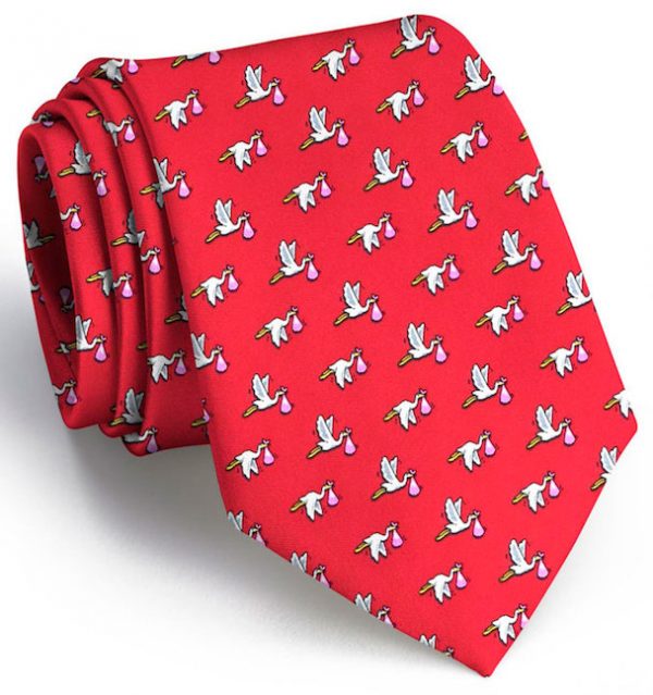 1st Class Delivery Tie: Red - Girl
