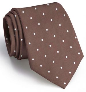 Classic Spots: Tie - Brown