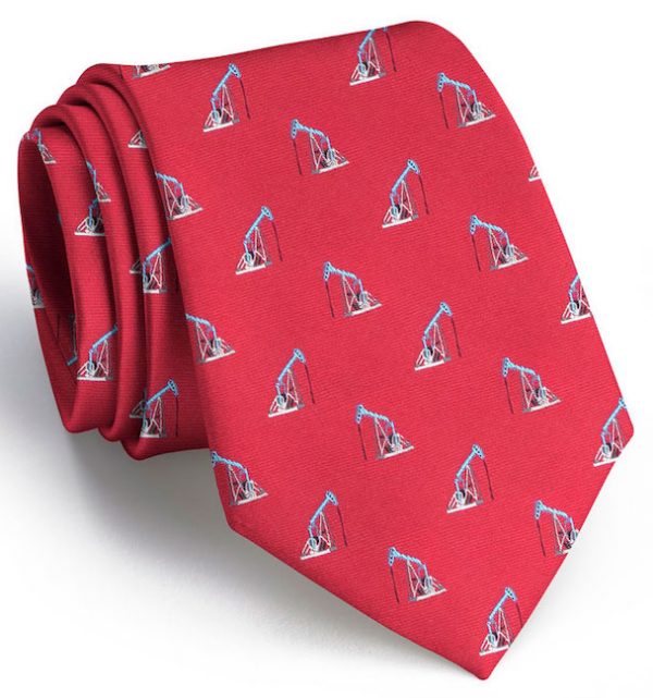 Thirsty Bird Club Tie: Extra Long - Red