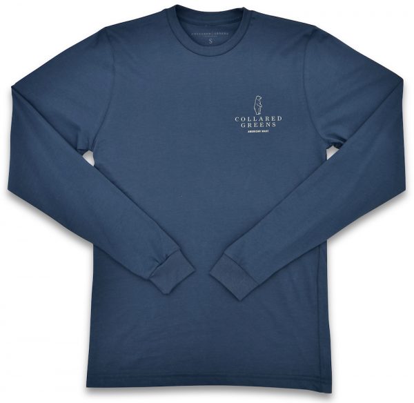 Field & Stream: Long Sleeve T-Shirt - Steel Blue