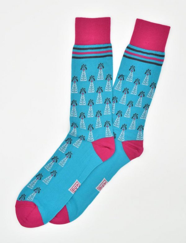 Roughnecks: Socks - Turquoise