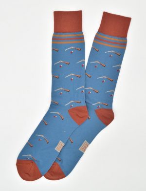 Side By Side: Socks - Blue