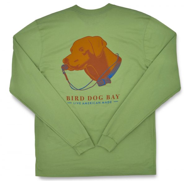 Lab Results: Long Sleeve T-Shirt - Chocolate Lab on Sage