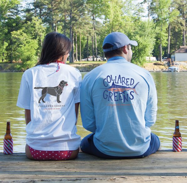 Lab Results: Long Sleeve T-Shirt - Chocolate Lab on Sage