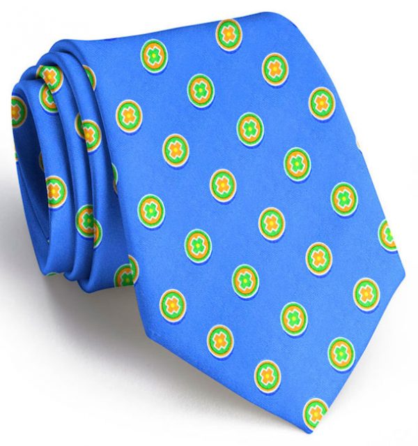 Medallion: Tie - Cool Blue