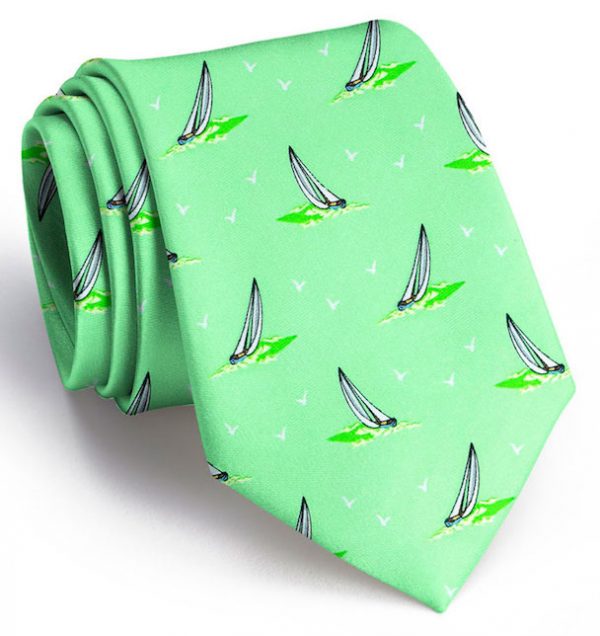 Smooth Sailing: Tie - Mint