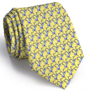 Monkey Business: Tie - Yellow