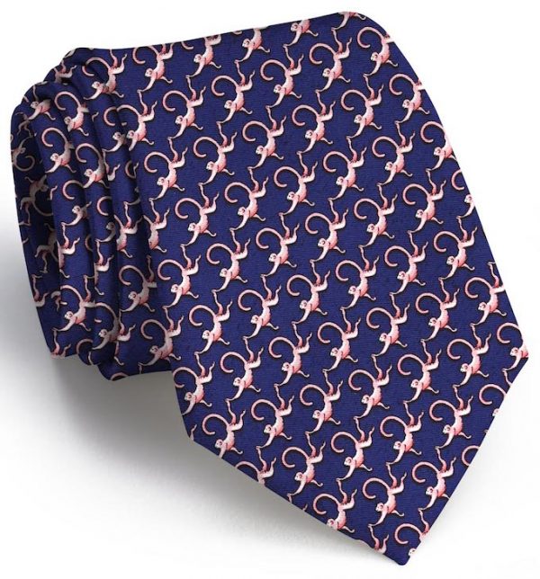 Monkey Business: Tie - Navy