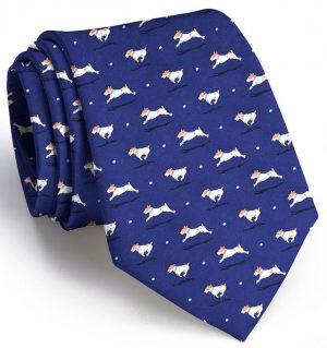 Playing Jacks: Tie - Navy