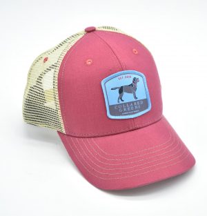 Black Lab: Trucker Cap - Port Side Red