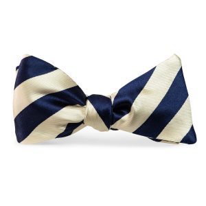Chester: Bow Tie - Royal Blue/White