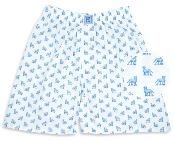 Lucky Labs: Boxers - White