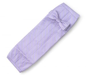 Signature Stripe: Cummerbund Set - Purple