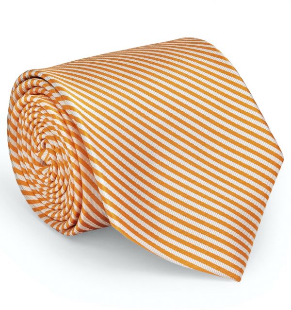 Signature Stripe: Tie - Orange