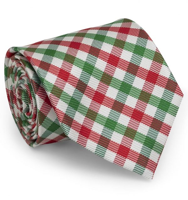 Christmas Quad: Tie - Red/Green