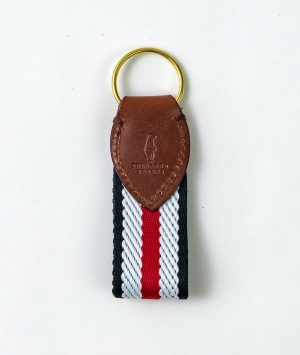 Dockside: Key Chain - Red/White/Black