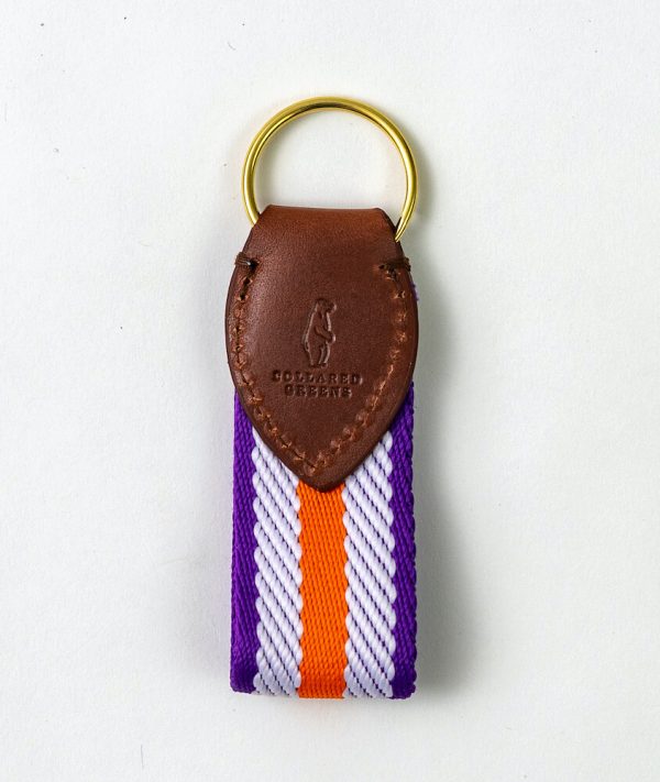Dockside: Key Chain - Orange/White/Purple