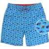 Let It Fly: Swim Trunks - Light Blue