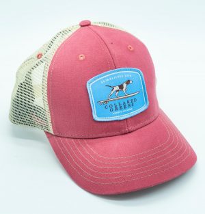 Pointer Surfer: Trucker Cap - Port Side Red