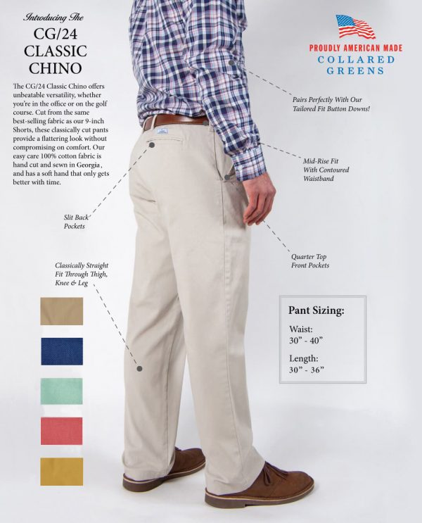 Lowcountry: Khakis - Sunset Red