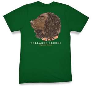 Boykin Spaniel: Short Sleeve T-Shirt - Forest Green
