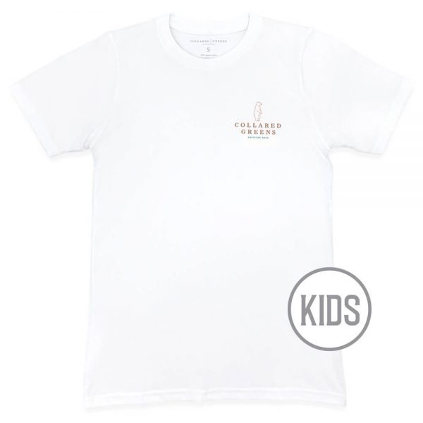 Rainbow Row: Kid's Short Sleeve T-Shirt - White