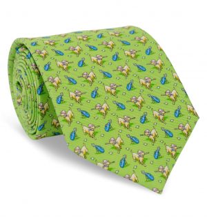 Canine Caddy: Tie - Lime