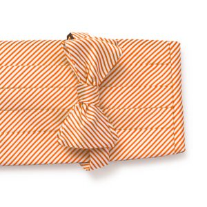 Signature Stripe: Cummerbund Set - Orange