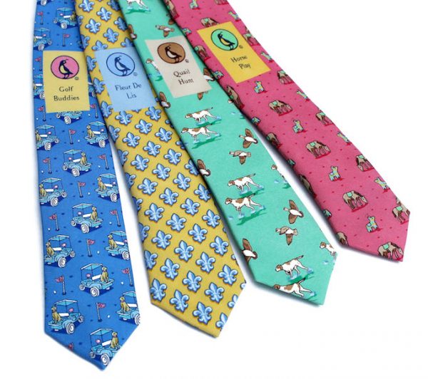 Pink Elephant Party: Tie - Turquoise
