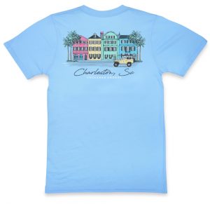 Rainbow Row: Short Sleeve T-Shirt - Carolina