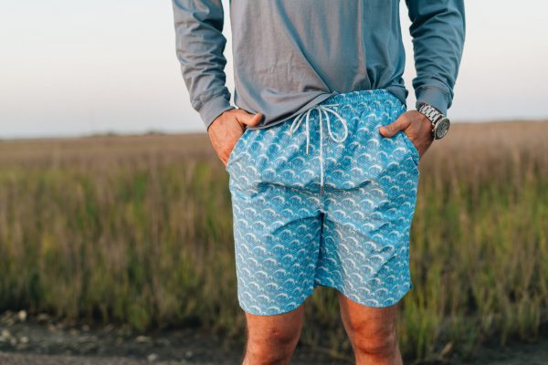 Big Time Breakers: Swim Trunks - Light Blue