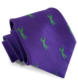 Bethpage: Tie - Purple/Green