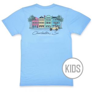 Rainbow Row: Kid's Short Sleeve T-Shirt - Carolina