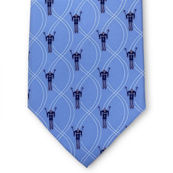 Ski Bum: Tie - Blue