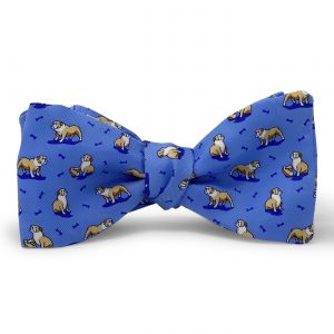 Bulldog Bonanza: Bow - Light Blue