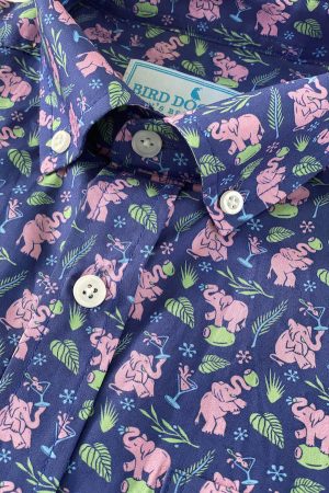 Pink Elephants: Weekender - Navy