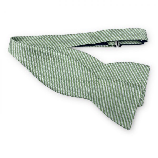 Signature Stripe: Bow - Light Green