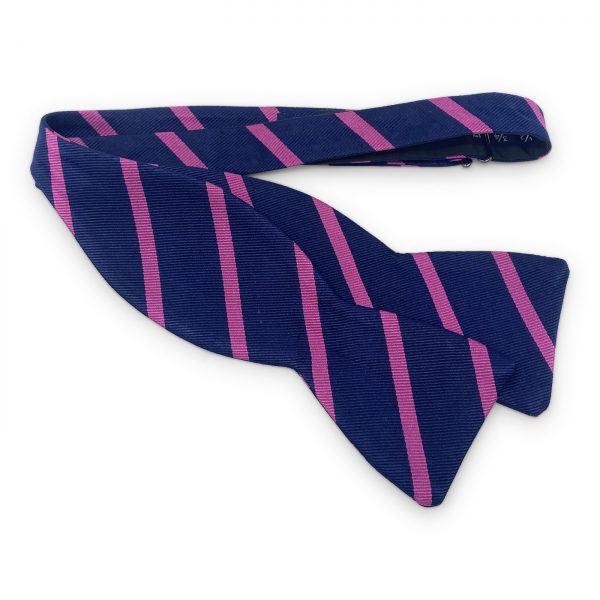 Stowe: Bow - Navy/Pink
