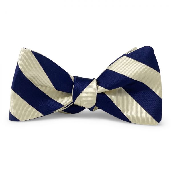 Chester: Bow Tie - Royal Blue/White