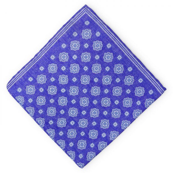St. George: Silk Pocket Square - Purple