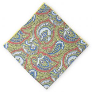 Fleetwood: Silk Pocket Square - Yellow