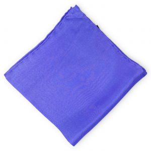Solid: Silk Pocket Square - Lavender