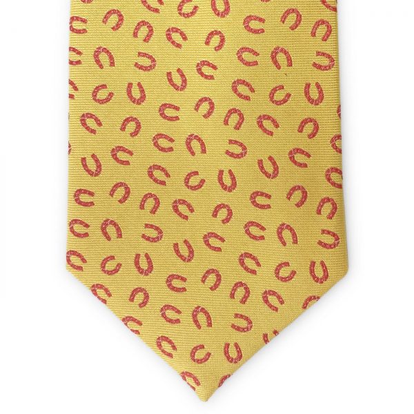 Hoofin' It: Tie - Yellow/Pink