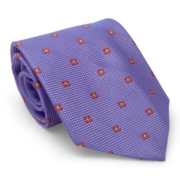Bespoke Spring Blooms: Tie - Purple