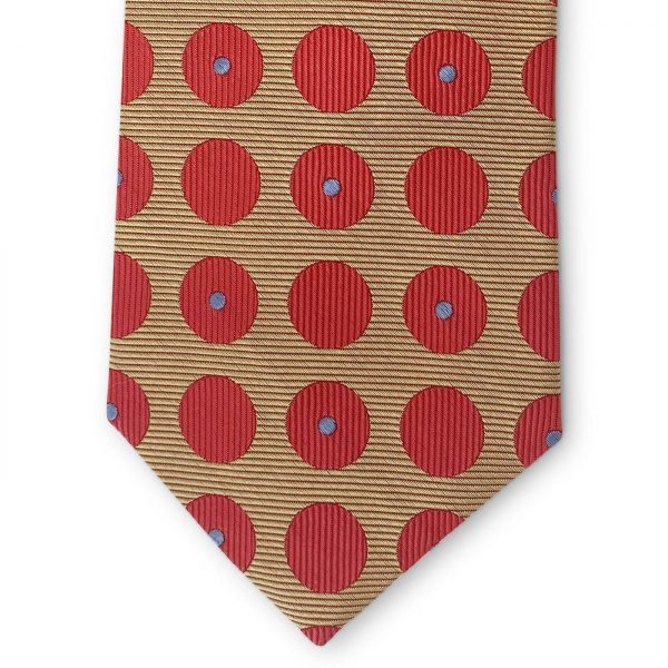 Bespoke Bullseye: Tie - Yellow