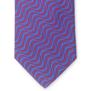 Bespoke Wave: Tie - Blue