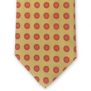 Bespoke Concentric: Tie - Yellow