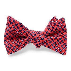 New Pine: Bow - Pink/Navy