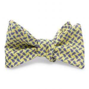 New Pine: Bow - Yellow/Blue